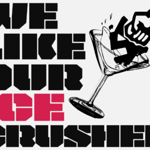 Crush ICE sticker - August 25, 2026 at 00.10.00 (1) Crushed I.C.E. Sticker 3"x 4" Sticker